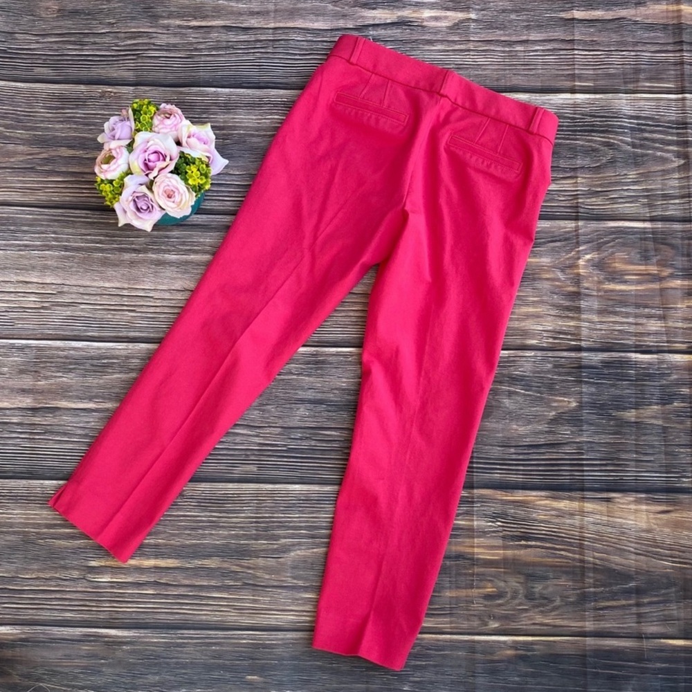 EUC Banana Republic Sloan Fit Pink Slacks Pants SIZE 4P Viscose Stretch - Picture 2 of 8